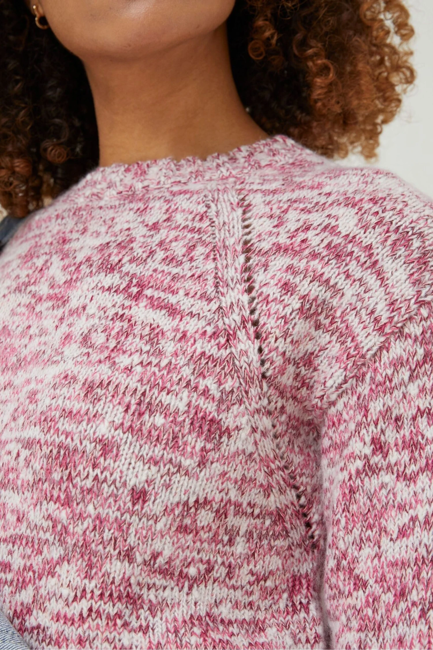 FatFace Red Carly Twist Jumper 5 FatFace Red Carly Twist Jumper - Image 3