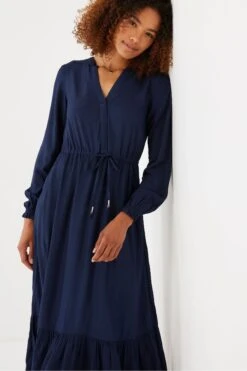 FatFace Blue Joyce Maxi Dress -Fat Face Shop D57822s4