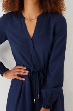 FatFace Blue Joyce Maxi Dress -Fat Face Shop D57822s5