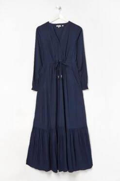 FatFace Blue Joyce Maxi Dress -Fat Face Shop D57822s6