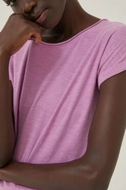 FatFace Pink Ivy Organic Cotton T-Shirt -Fat Face Shop D57831s4