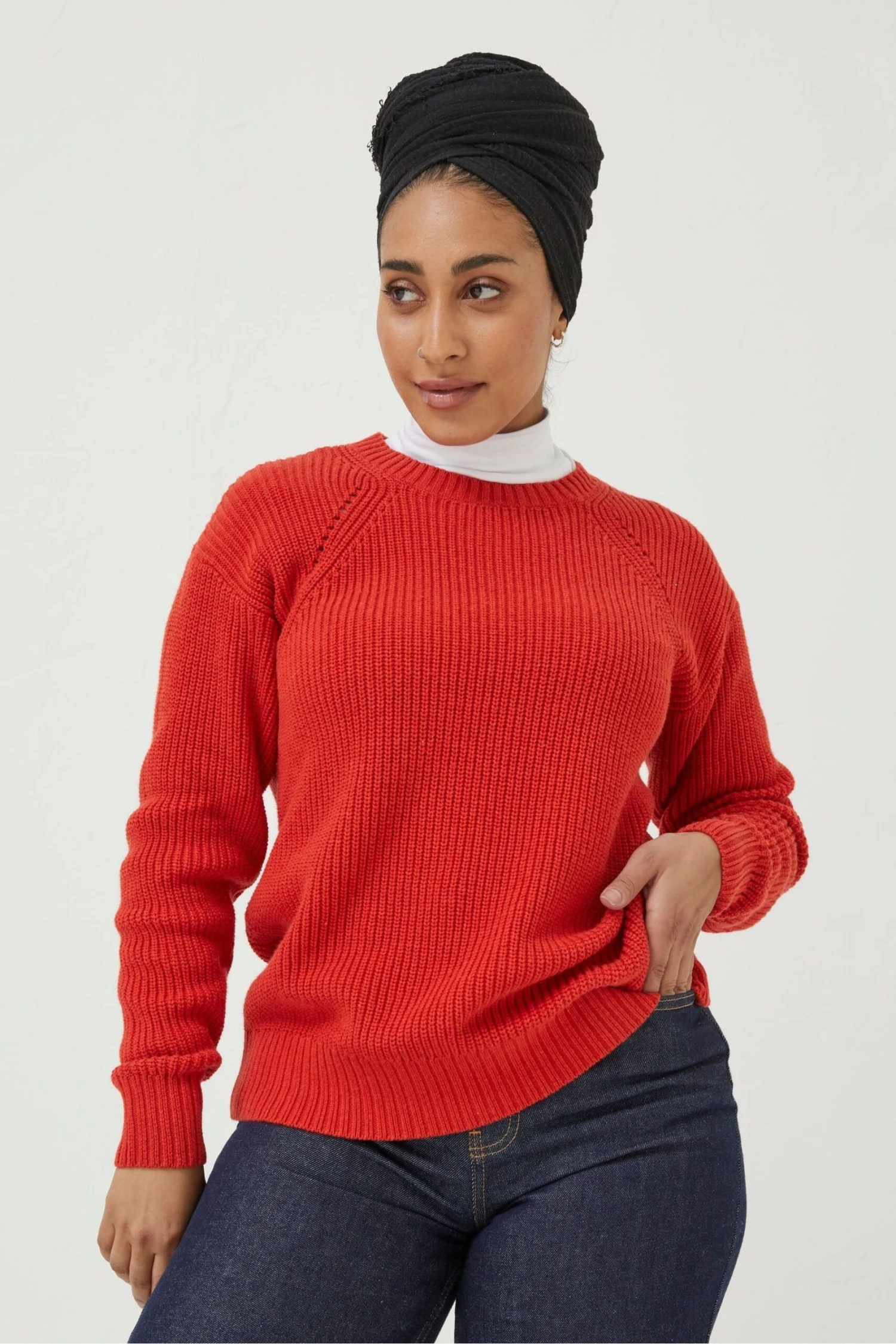 FatFace Red Carly Jumper 3 FatFace Red Carly Jumper