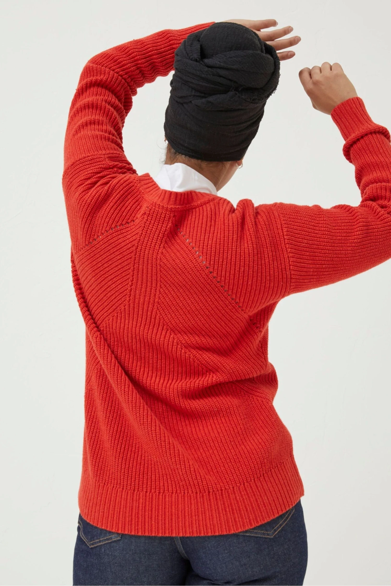 FatFace Red Carly Jumper 4 FatFace Red Carly Jumper - Image 2