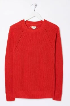 FatFace Red Carly Jumper 11 FatFace Red Carly Jumper -Fat Face Shop D57836s5