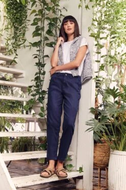 FatFace Blue Carly Twist Jumper -Fat Face Shop D57843s6