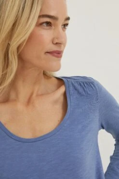 FatFace Blue Persia Organic Cotton T-Shirt 8 FatFace Blue Persia Organic Cotton T-Shirt -Fat Face Shop D57867s3