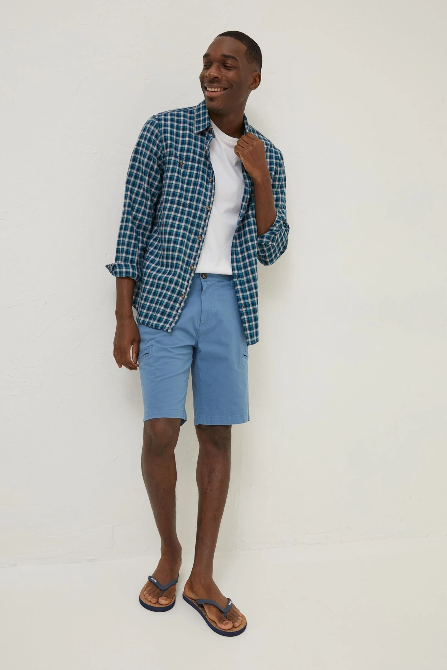 FatFace Blue Cowes Utility Shorts 3 FatFace Blue Cowes Utility Shorts