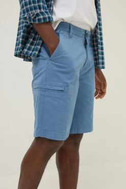 FatFace Blue Cowes Utility Shorts 9 FatFace Blue Cowes Utility Shorts -Fat Face Shop D59 865s3