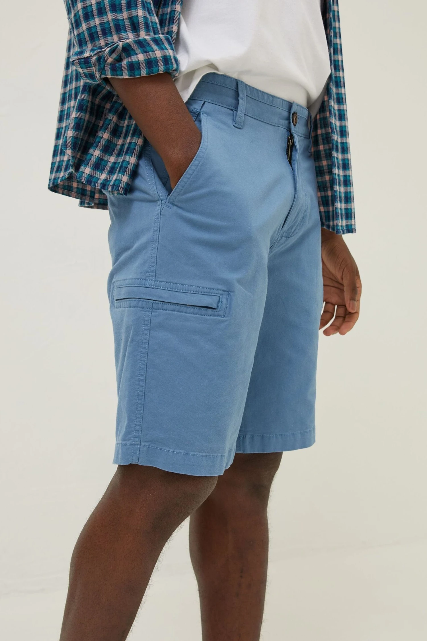 FatFace Blue Cowes Utility Shorts 5 FatFace Blue Cowes Utility Shorts - Image 3