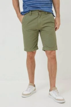 FatFace Green Cove Flat Front Shorts