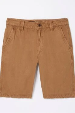 FatFace Brown Cove Flat Front Shorts -Fat Face Shop D59 868s5