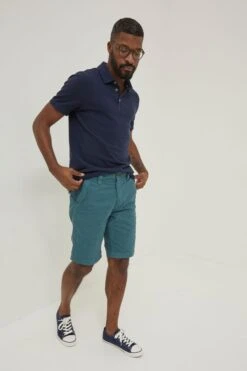 FatFace Blue Cove Flat Front Shorts