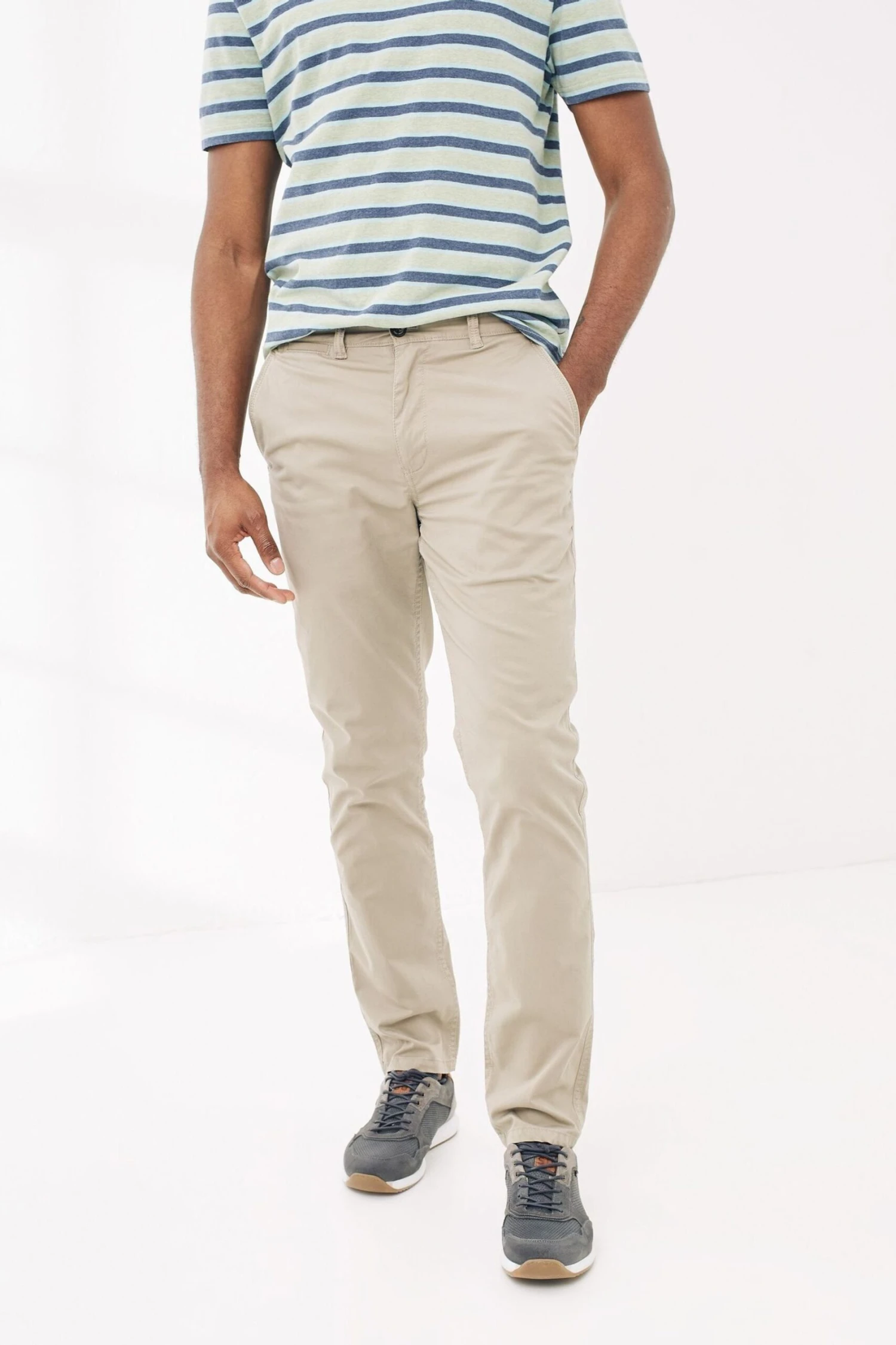 FatFace Natural Heyshott Slim Stretch Chinos 3 FatFace Natural Heyshott Slim Stretch Chinos