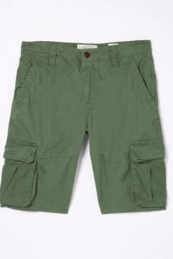 FatFace Green Bude Lightweight Cargo Shorts -Fat Face Shop D59 888s4