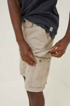 FatFace Natural Breakyard Cargo Shorts -Fat Face Shop D59 904s3