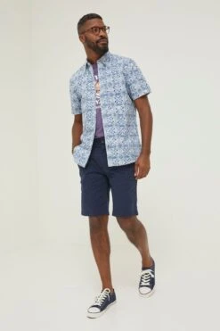 FatFace Blue Cowes Utility Shorts -Fat Face Shop D59 910s3