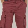 FatFace Pink Bude Lightweight Cargo Shorts