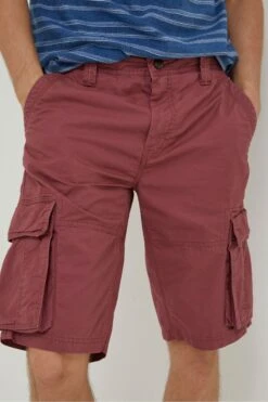 FatFace Pink Bude Lightweight Cargo Shorts