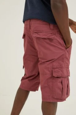 FatFace Pink Bude Lightweight Cargo Shorts -Fat Face Shop D59871s3