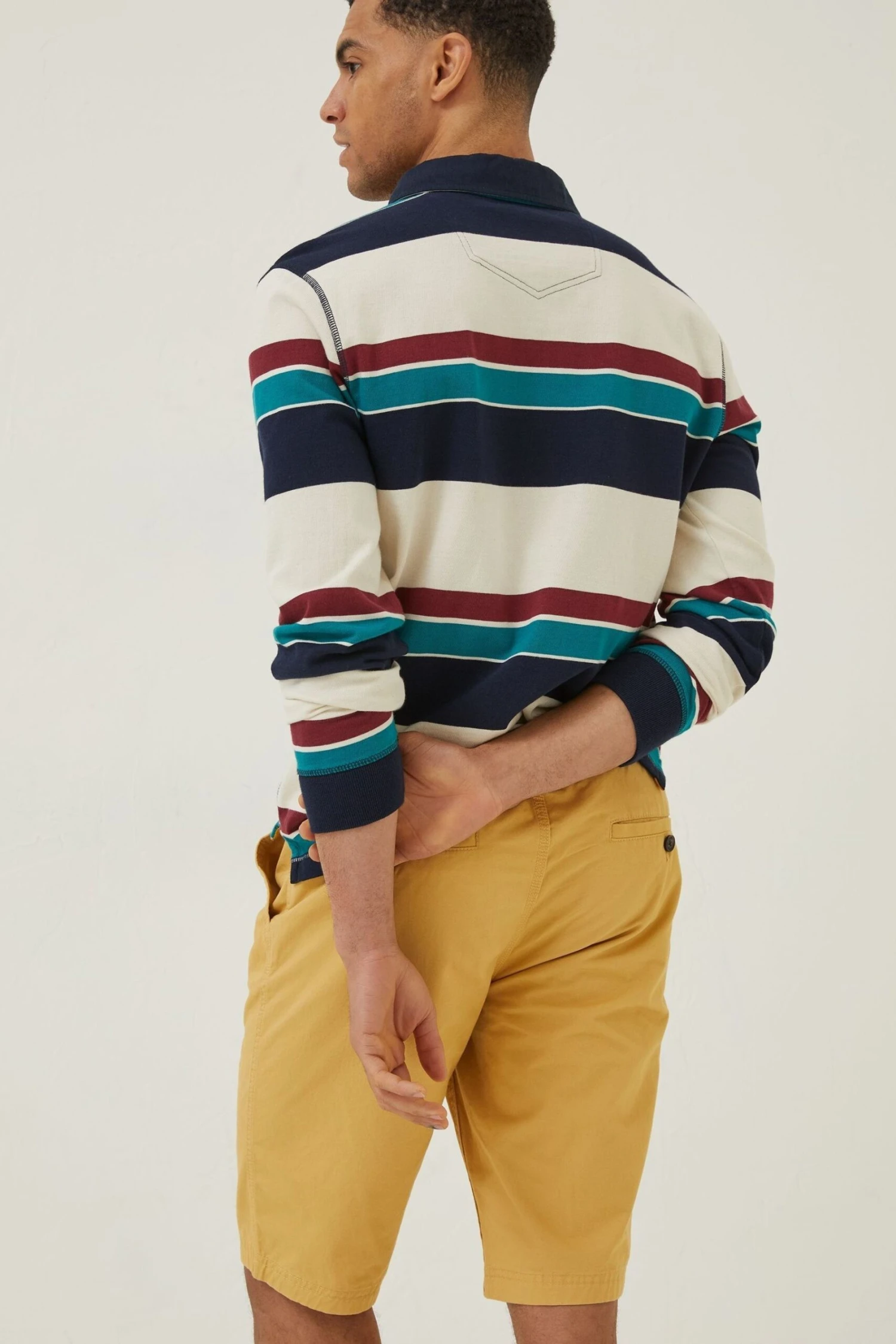 FatFace Yellow Seaton Pull On Shorts 4 FatFace Yellow Seaton Pull On Shorts - Image 2