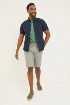 FatFace Grey Mawes Chino Shorts -Fat Face Shop D59900s3