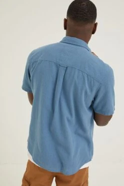 FatFace Blue Bugle Shirt -Fat Face Shop D60 970s2