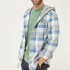 FatFace Grey Check Overshirt -Fat Face Shop D60 986s