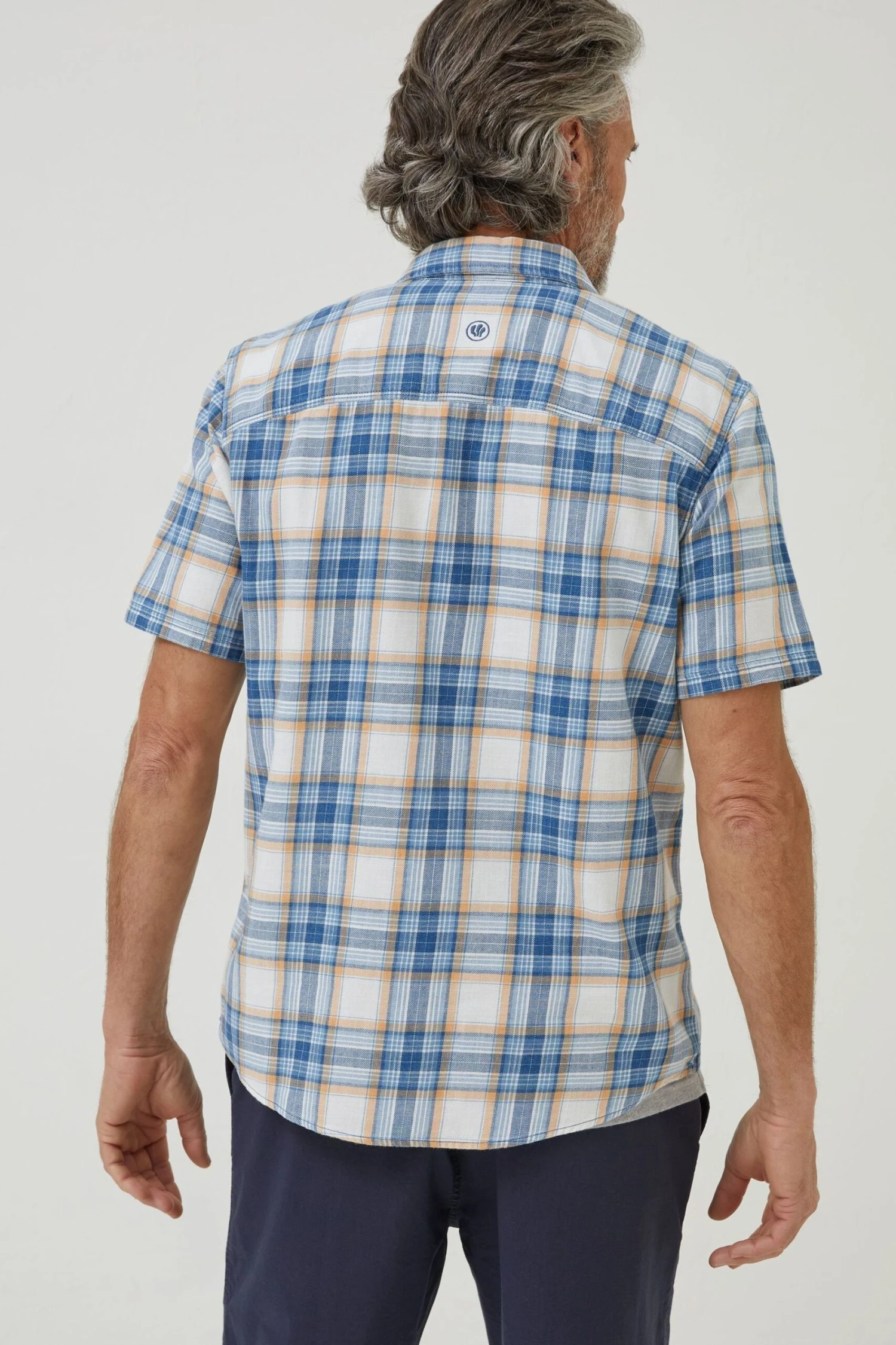 FatFace Blue Westly Check Shirt 4 FatFace Blue Westly Check Shirt - Image 2