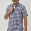 FatFace Purple Galston Check Shirt