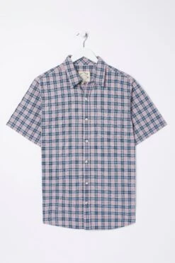 FatFace Purple Galston Check Shirt -Fat Face Shop D60967s6