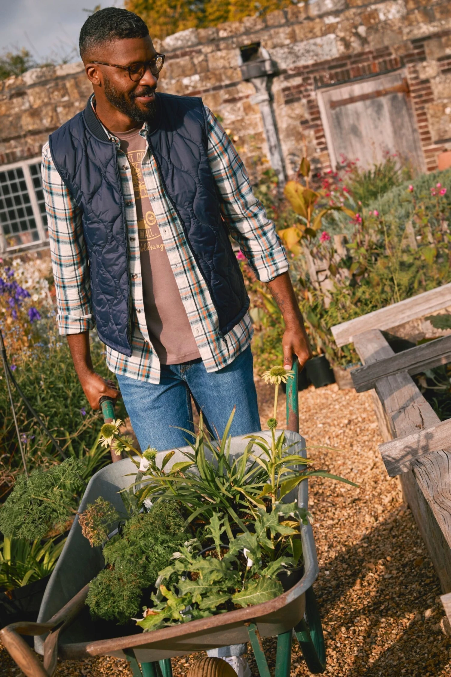 FatFace Natural Check Shirt 3 FatFace Natural Check Shirt