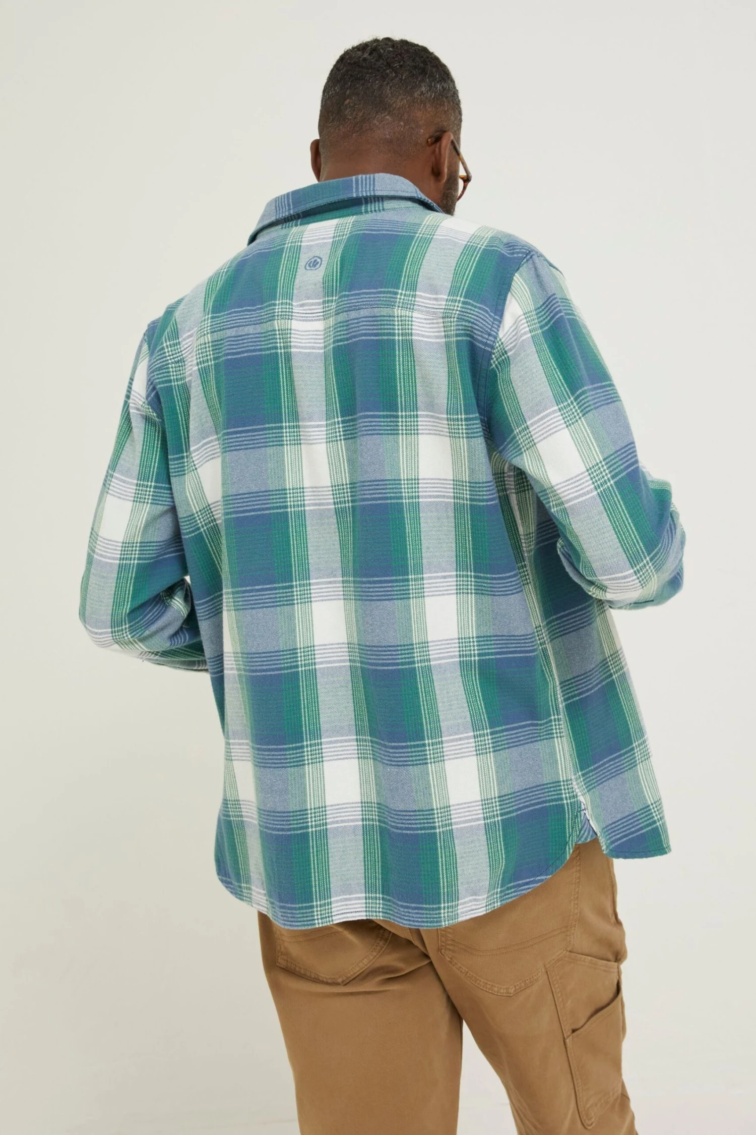FatFace Blue Check Shirt 4 FatFace Blue Check Shirt - Image 2