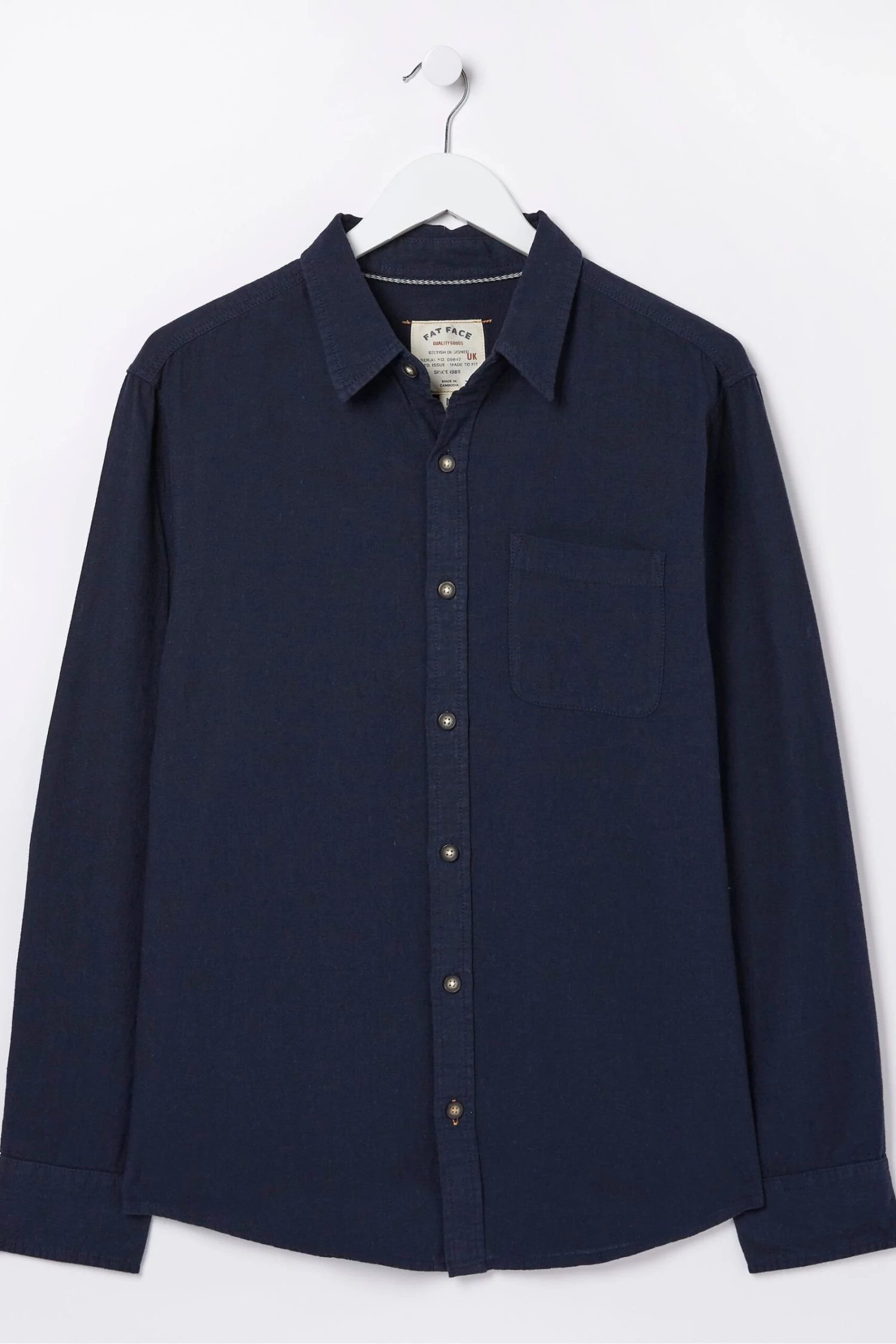 FatFace Blue Bugle Shirt 6 FatFace Blue Bugle Shirt - Image 4