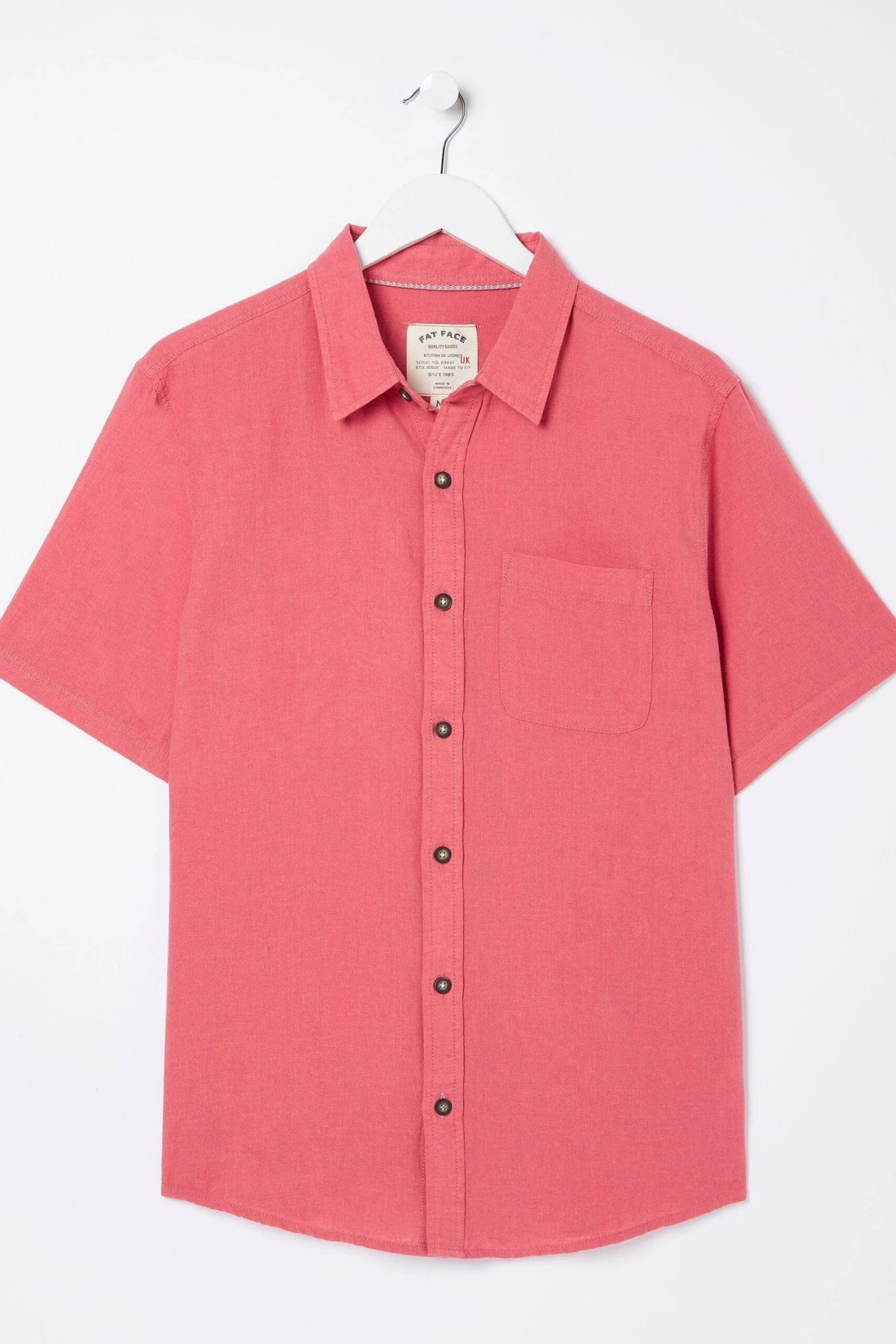 FatFace Pink Bugle Shirt 6 FatFace Pink Bugle Shirt - Image 4
