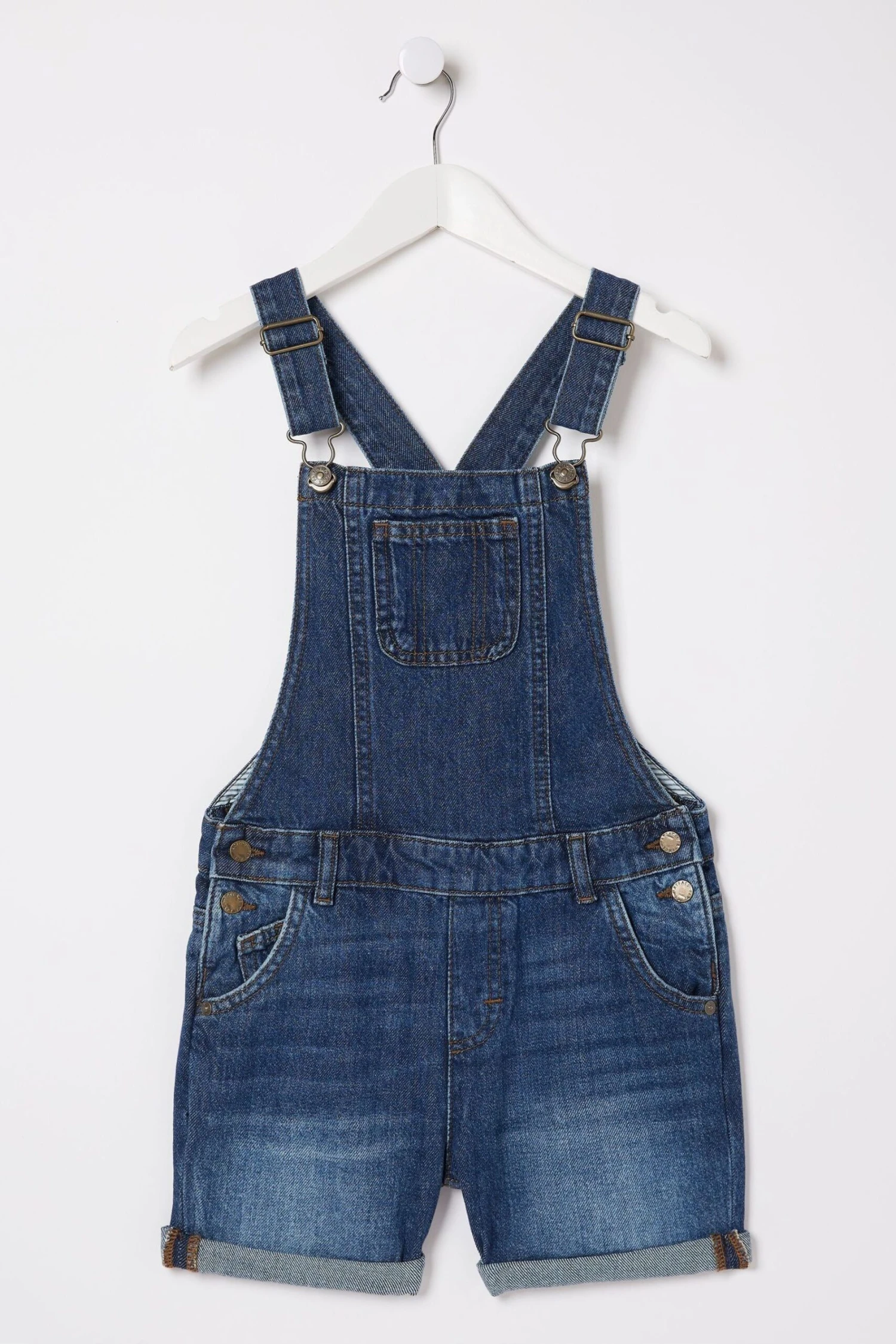 FatFace Blue Dungarees 3 FatFace Blue Dungarees