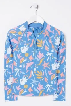 FatFace Blue Sea Vest