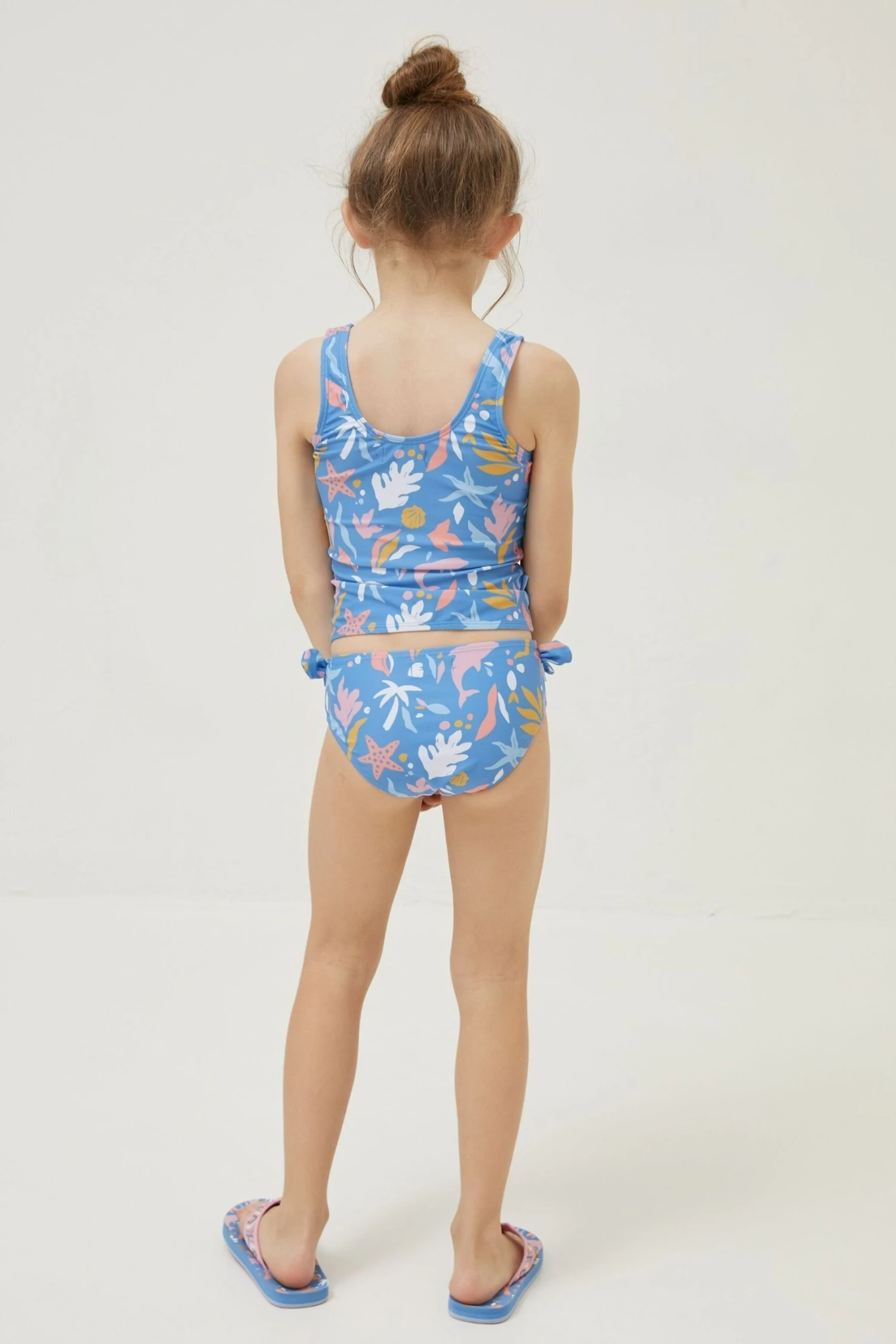 FatFace Blue Sea Scape Tankini Set 4 FatFace Blue Sea Scape Tankini Set - Image 2