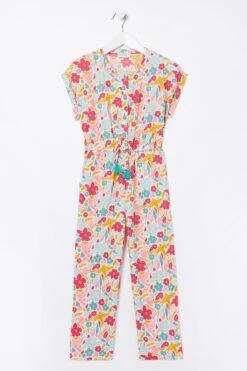 FatFace Red Blooms Jumpsuit -Fat Face Shop D61 424s5