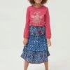 FatFace Blue Elodie Skirt -Fat Face Shop D61 429s