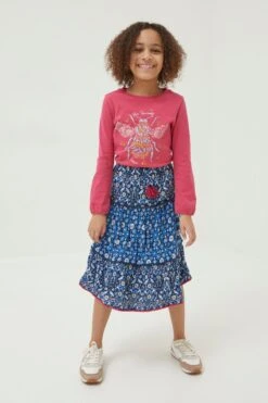 FatFace Blue Elodie Skirt