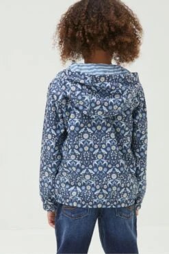 FatFace Blue Bird Windbreaker Jacket -Fat Face Shop D61 463s3