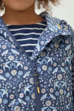 FatFace Blue Bird Windbreaker Jacket -Fat Face Shop D61 463s4