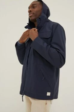 FatFace Blue Coniston Cagoule Jacket -Fat Face Shop D61027s6