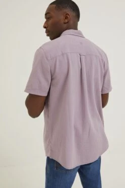 FatFace Purple Bugle Shirt 7 FatFace Purple Bugle Shirt -Fat Face Shop D61030s2