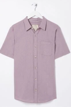 FatFace Purple Bugle Shirt 9 FatFace Purple Bugle Shirt -Fat Face Shop D61030s4