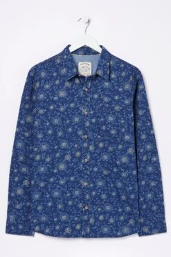 FatFace Blue Floral Shirt
