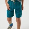 FatFace Green Eddie Sweat Shorts -Fat Face Shop D61416s