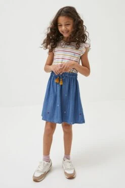 FatFace Blue Martha Dress