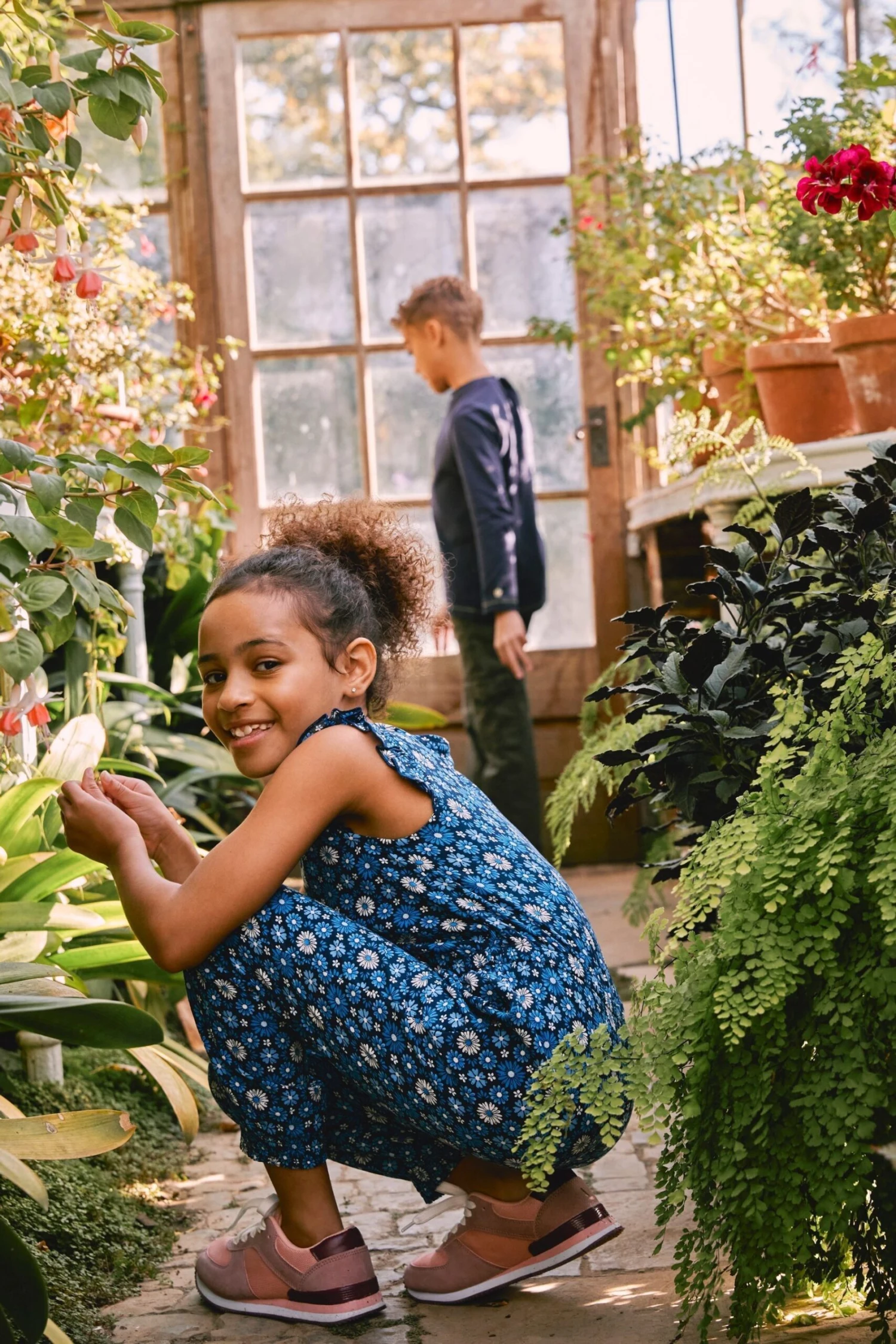 FatFace Blue Everly Flower Jumpsuit 5 FatFace Blue Everly Flower Jumpsuit - Image 3