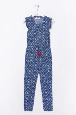 FatFace Blue Everly Flower Jumpsuit 15 FatFace Blue Everly Flower Jumpsuit -Fat Face Shop D61432s7